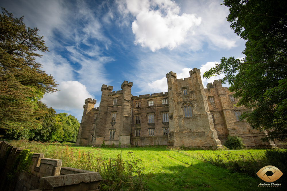 brancepeth castle wedding photo durham