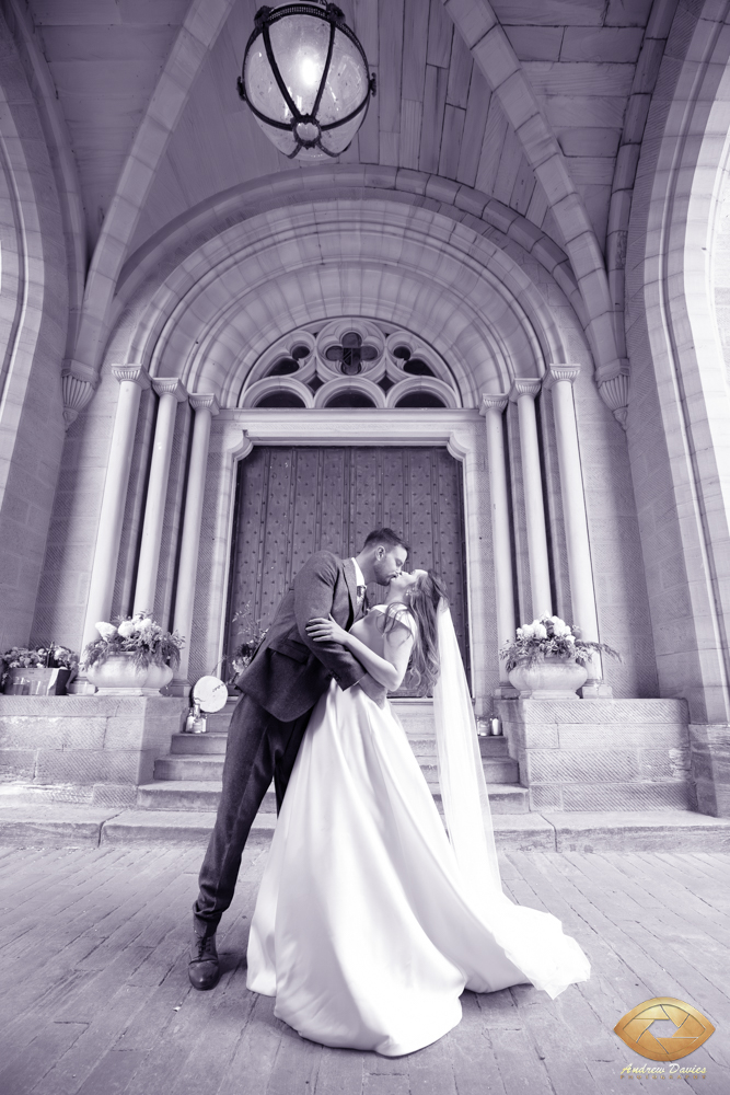 brancepeth castle wedding photo durham