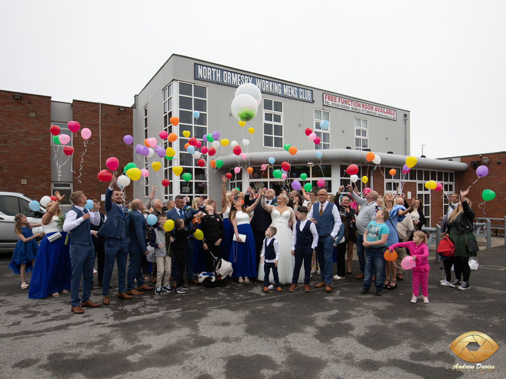north ormesby working mens club wedding photographer photos