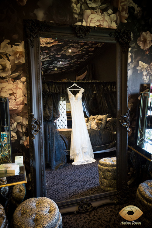 acklam hall wedding photo bridal suite preparation
