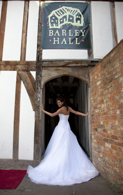 barley hall york wedding photo