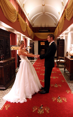 beamish hall wedding photos