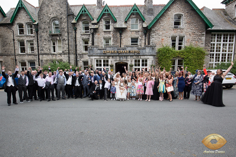 grand hotel lake district cumbria wedding photographer photo by Andrew Davies
