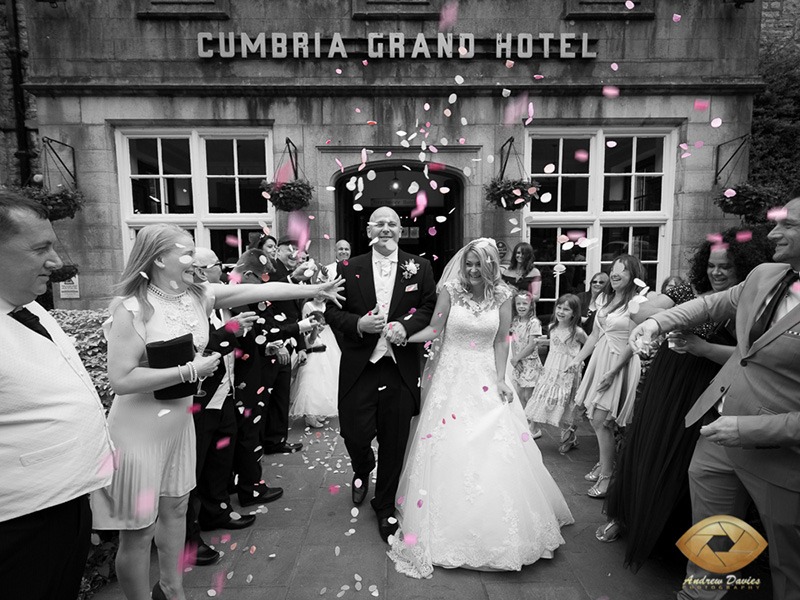 grand hotel lake district cumbria wedding photographer photo by Andrew Davies