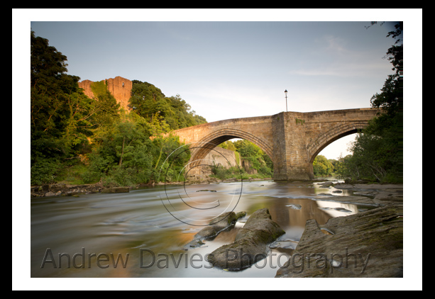 Barnard Castle Yorkshire Landscape Print Photo