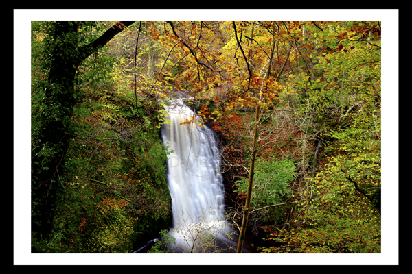 Falling Foss Falls Whitby Landscape print photo
