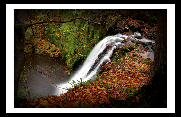 Falling Foss Falls Whitby Landscape print photo