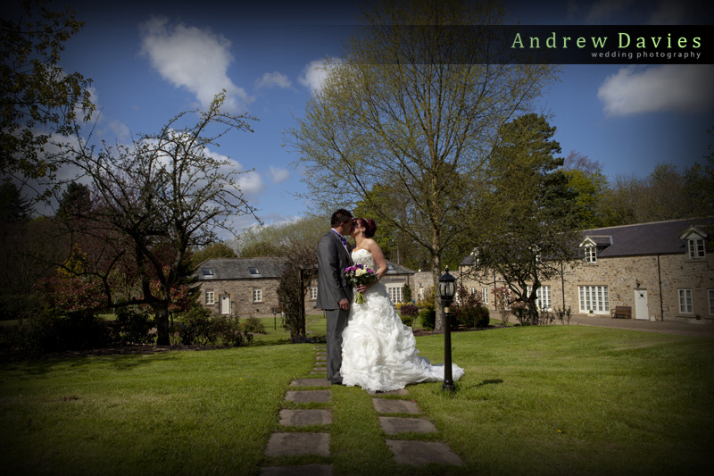 wedding photos langley castle northumberland