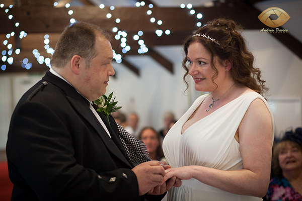Linden hall wedding photographer ceremony