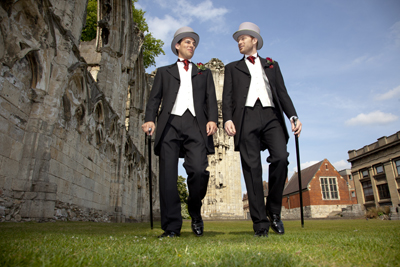 york museum gardens wedding photo