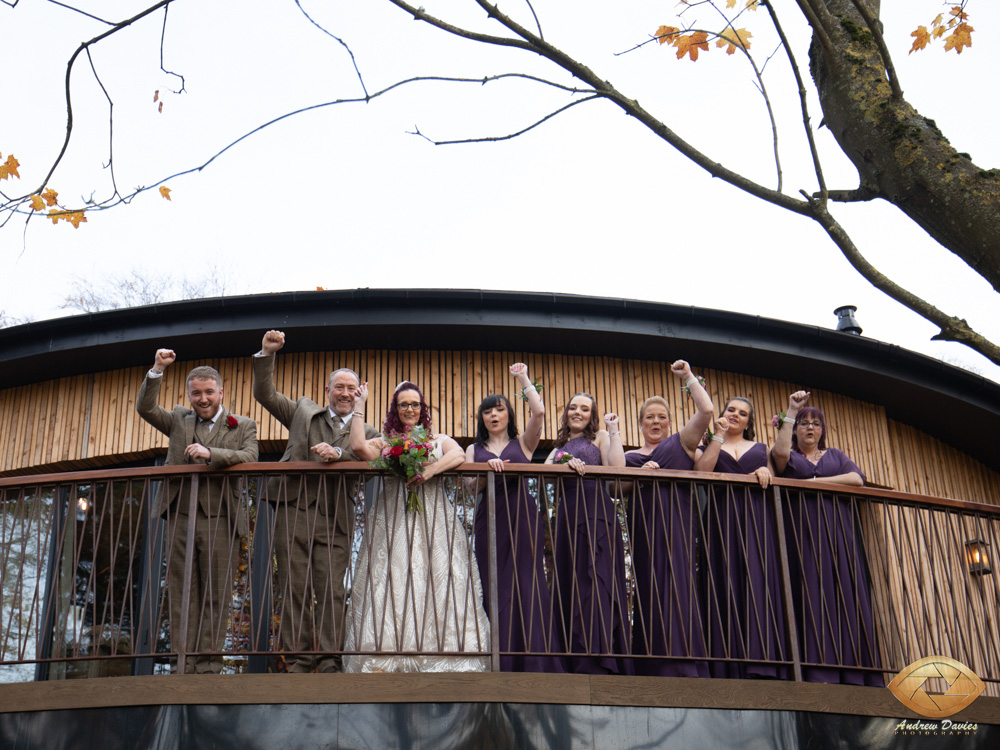 ramside hall treehouse wedding durham photographer photos andrew davies