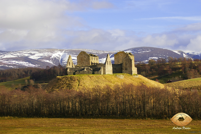 Ruthven Barracks Strathspey Perthsire Scottish Highlands