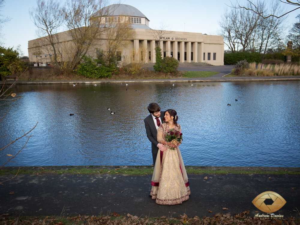 Wylam Brewery newcaslte wedding photo photographer across the lake